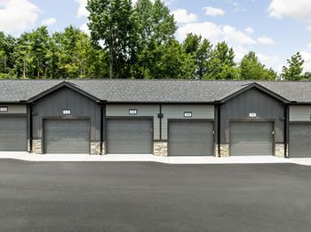 Row of garages